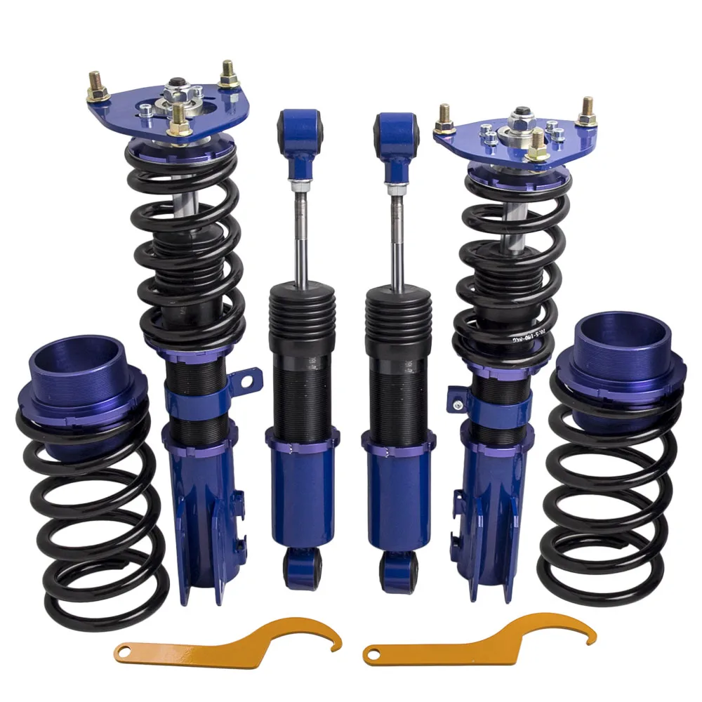 Autoslegend Coilovers Spring Struts for Hyundai Veloster 2012-2015 Adj Height Shock Absorber Blue 