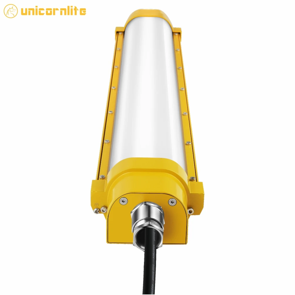 
led explosion proof lighting fixture120cm 40w 80w replace explosion-proof fluorescent light 