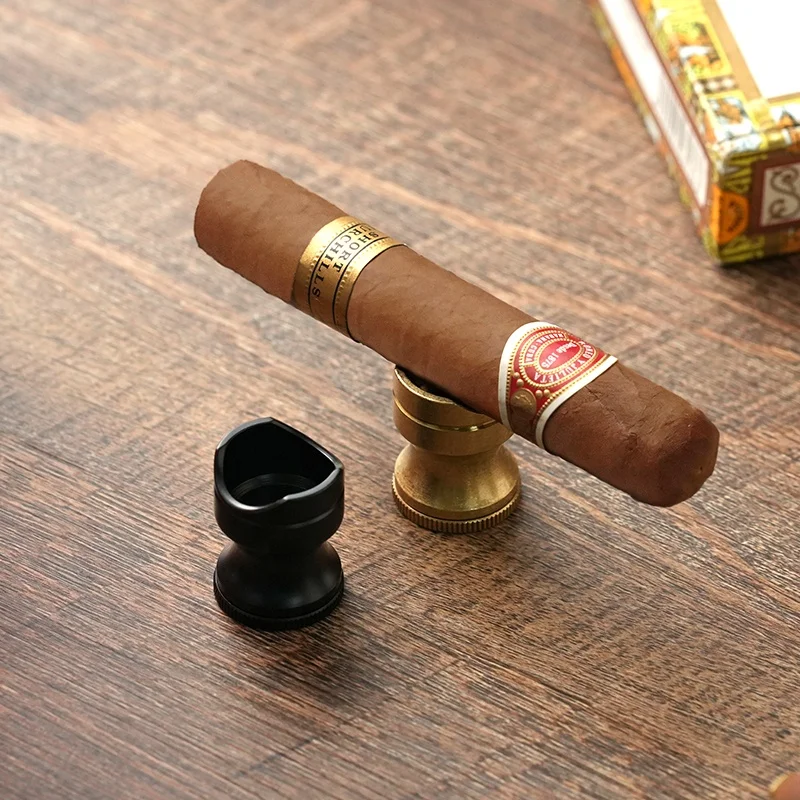 Cigar Accessories Travel Pocket Stand Outdoor Portable Cigar Holder From