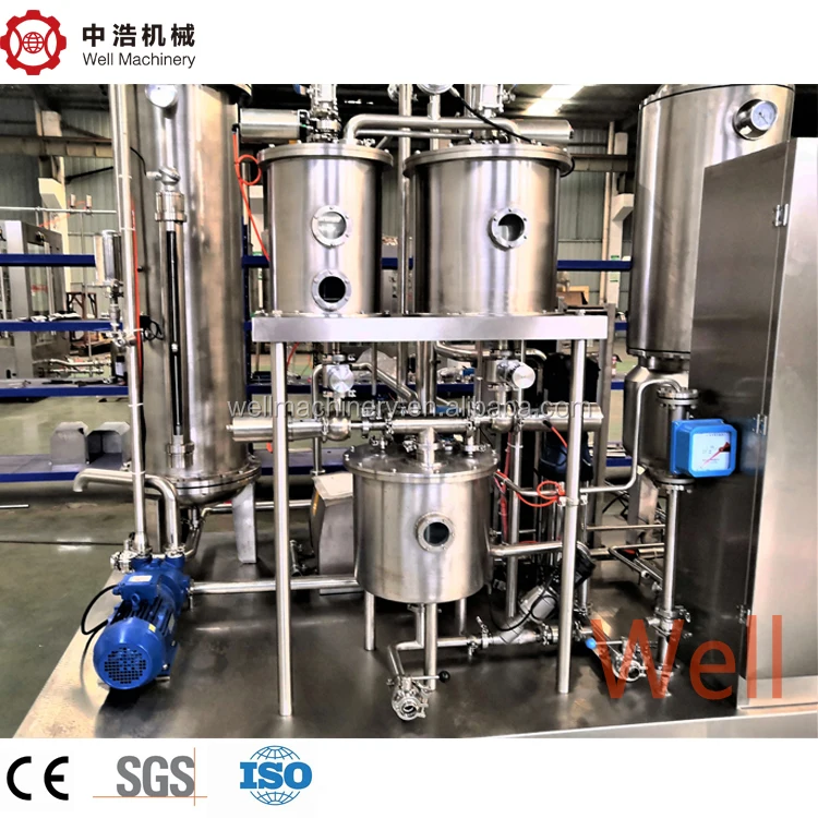 Цена по прейскуранту завода-изготовителя карбонизации напиток тестомесильная машина/безалкогольных напитков смеситель