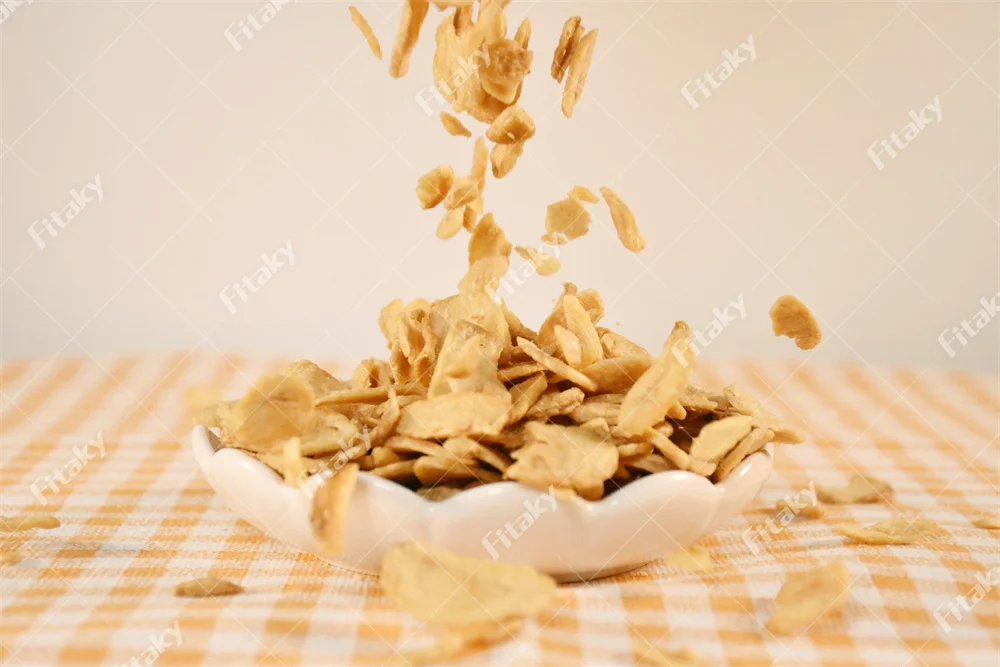 Good Quality Fried Garlic Flakes Wholesale Vegetable Chips With Nice