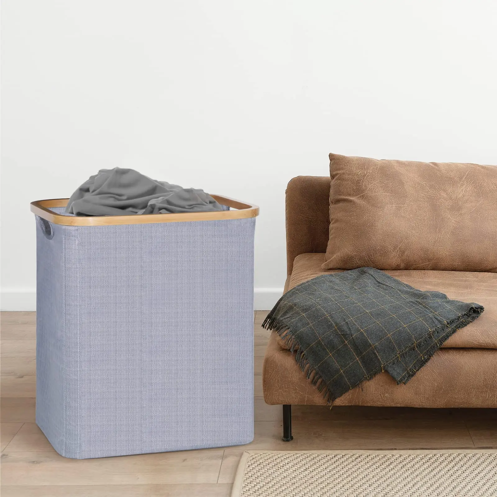 Collapsible Laundry Hamper With Removable Liner Bag,Large Dirty Clothes