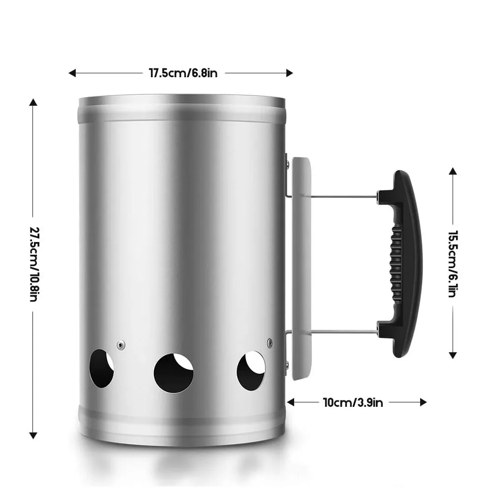 Bsci Manufactory Outdoor Camping Fire Chimney Bbq Charcoal Starter