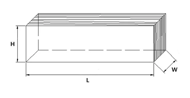 1K107 High Permeability Fe-Based Nanocrystalline Metal Block Cores