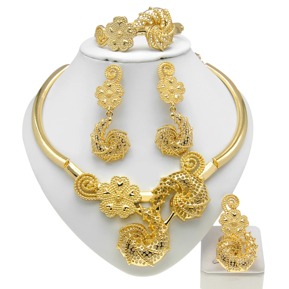 Shop Italian Gold Plated Jewelry Sets for Women's Fashion
