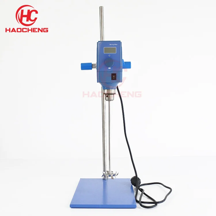 Electric Overhead Stirrer Mixer for Lab Mechanical Mixer 100W 0