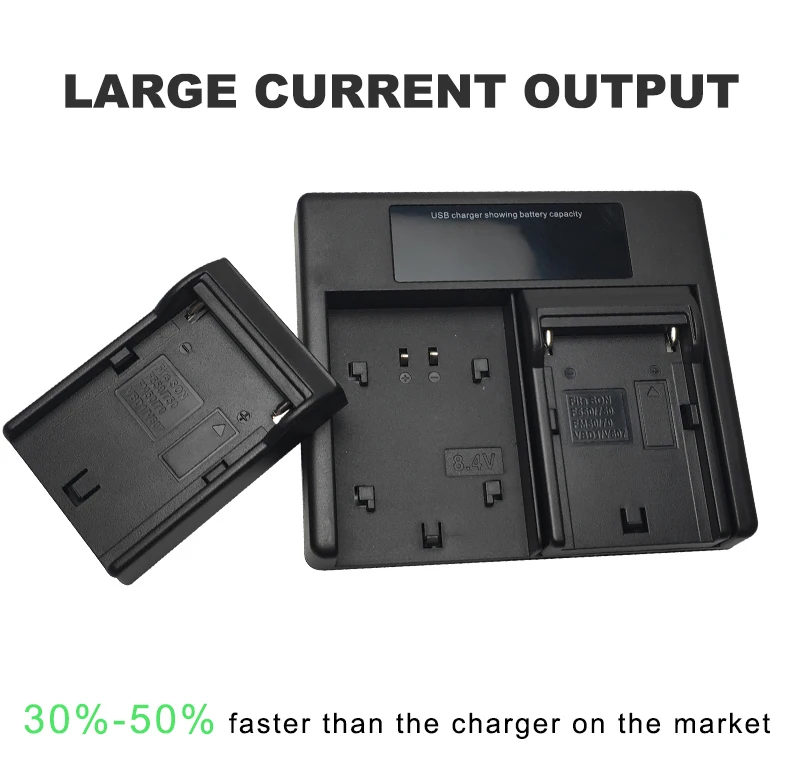 Universal Abs Model Camera Battery Charger Short Sleeve Length Over