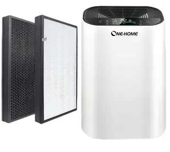 Support Smoke Experiment TVOC Odor Sensor Digital Display Air purifier for Homes and Hotels