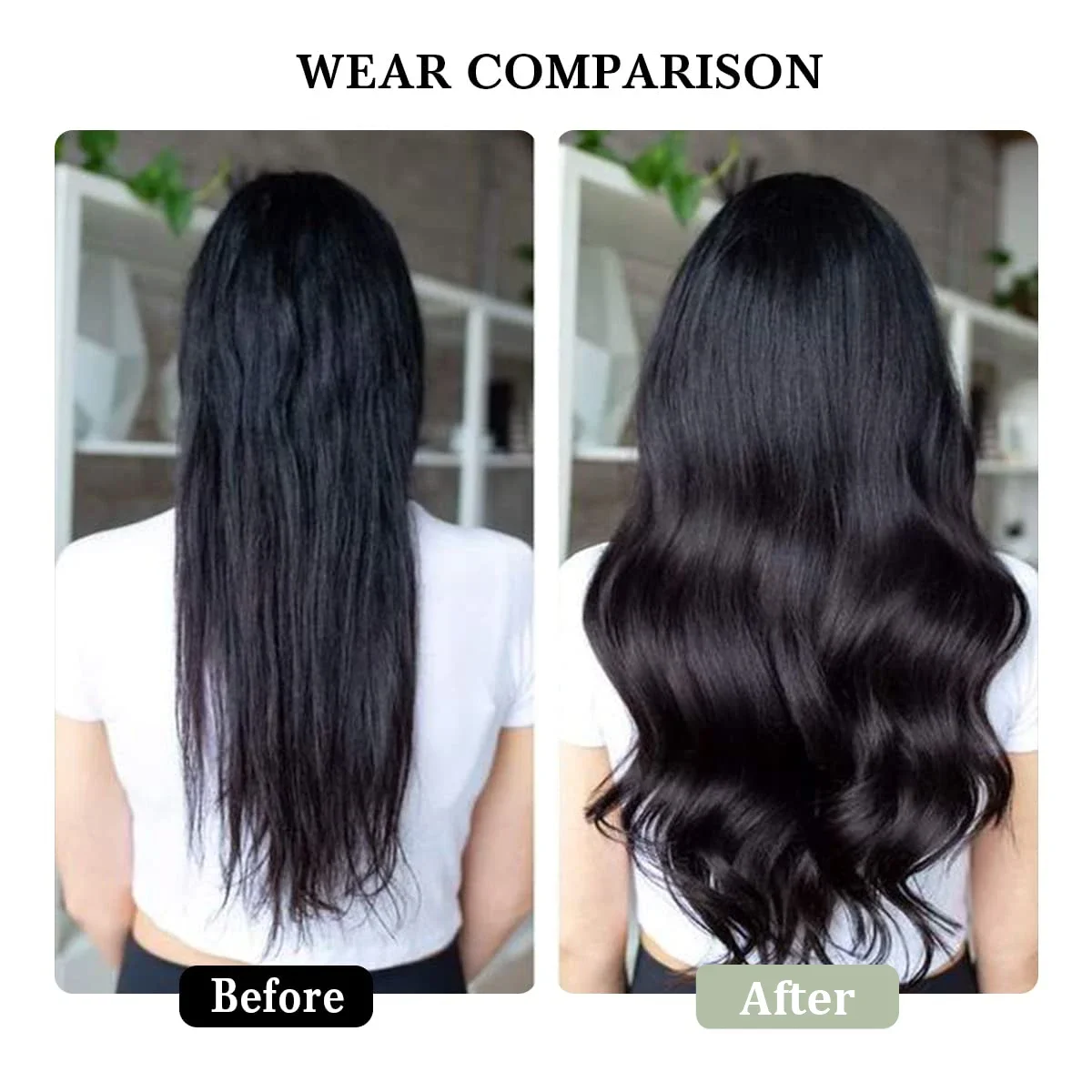 Body Wave I Tip Microlinks Human Hair Extensions for Women Natural Color Brazilian Hair Pre Bonded 1g/strand 16-26inch_voghion.com