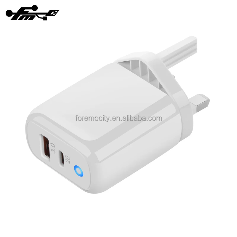 PD Fast Charging TYPE C Travel Adapter QC Wall Charger for Iphone Mobile Phone Iphone 14 Pro Max Inteligente 35W FMC