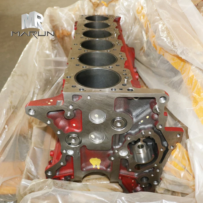 11401-6091 J08E Original Cylinder Block for Excavator SK350-8 Construction Machinery