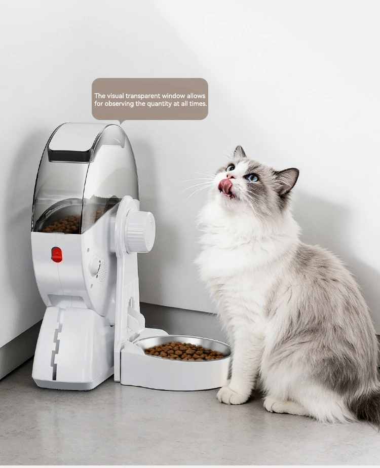 Wholesale New Smart Pet Feeder with 1080P Camera WiFi Remote Video Automatic Timing Feeding Pet Supplies factory