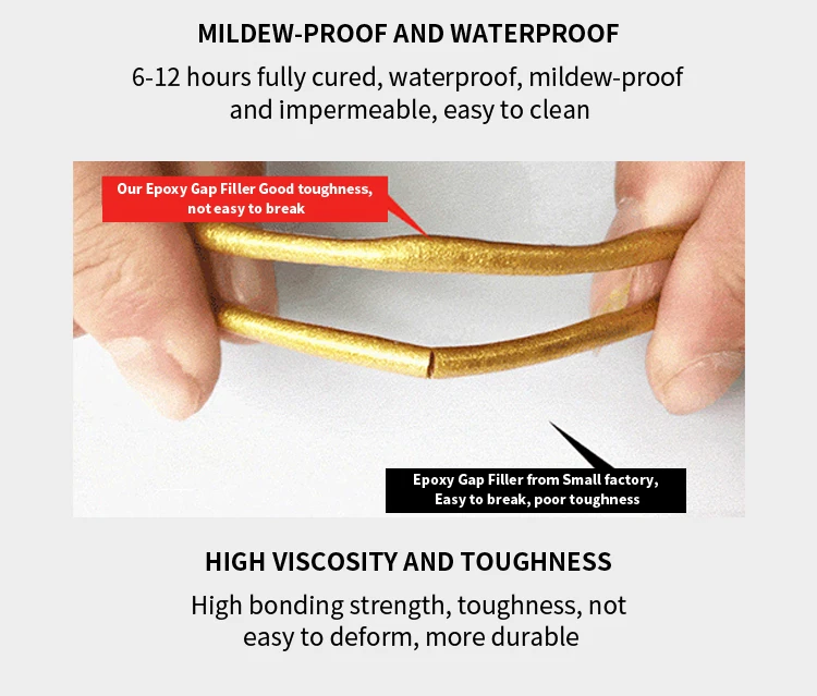 Ts Two Components Inodorous Flexible Epoxy Tile Grouting For Wall And