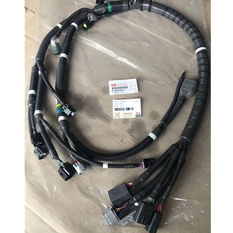 ZX200-3 ZX240-3 4HK1 Engine Wiring Harness for Hitachi