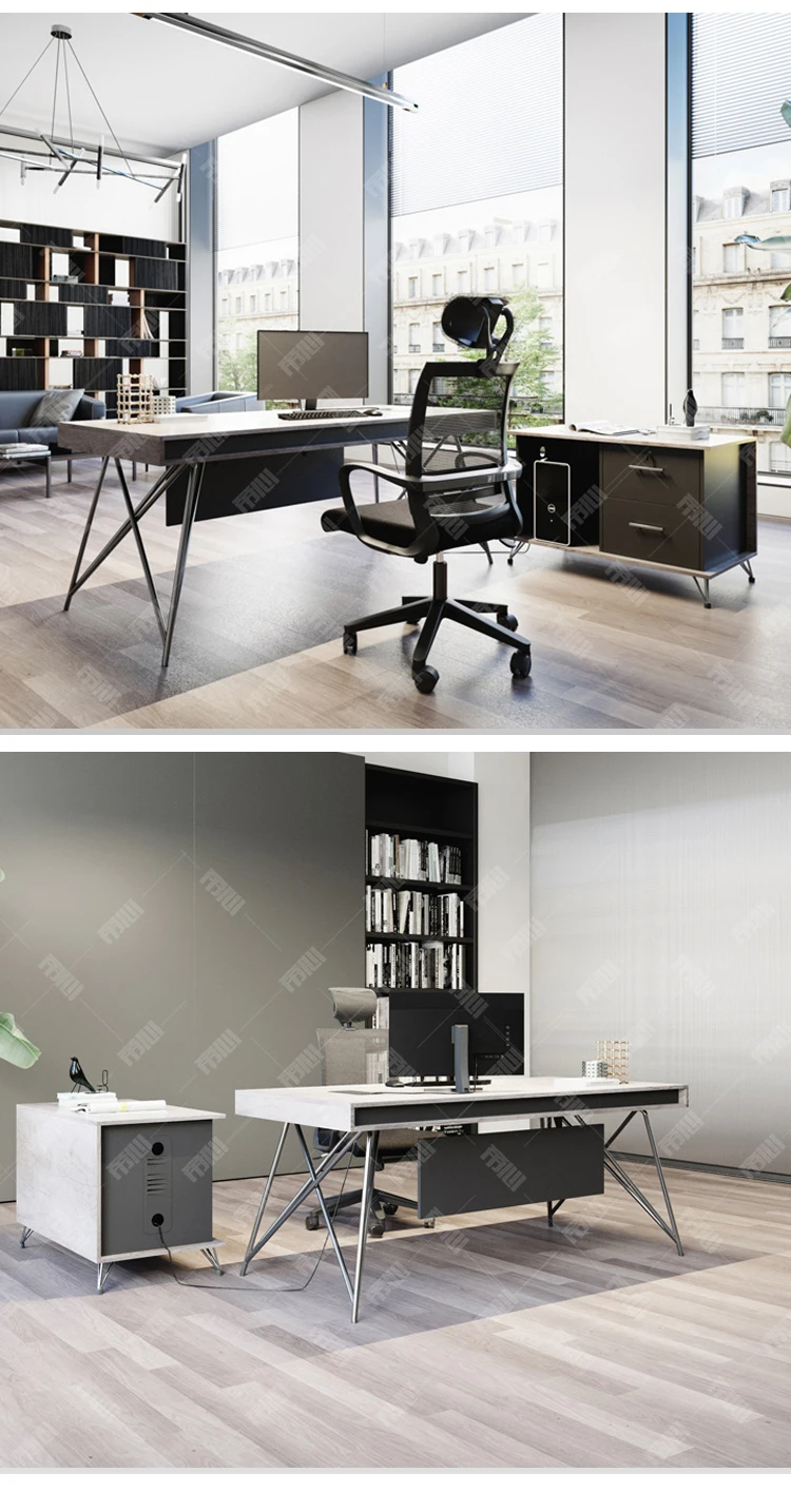 Modern Office Workstations Office Executive Desk Table Combination Of