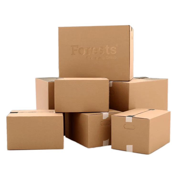 Manufacturers Hand Corrugated Extra Large Cardboard Box Insulated Handbags Custom Logo Moving Shipping Packaging for Clothes