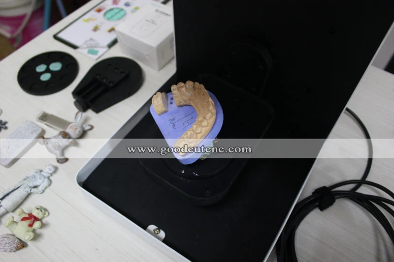 Dental 3D Scanner Machine with Camera for Object Articulator Scan