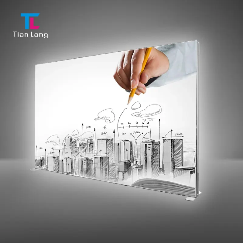 TianLang Caixa de Llum Publicitària Led Display Logo de la Botiga Personalitzat Alumini Publicitària Caixa de Llum
