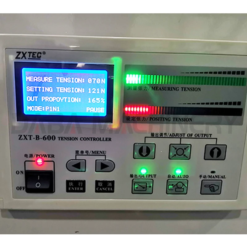 Automatic Blank Sticker Label Roll to Roll Paper Rotary Die Cutting Machine