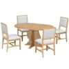 Natural Wood Wash + Solid Wood+MDF