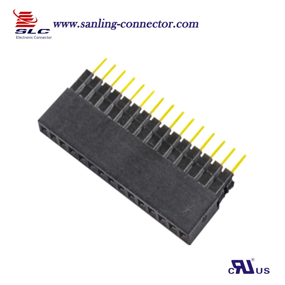 2,54 мм 16 Pin стекируемые Заголовок для Длинные pin гнездовой разъем