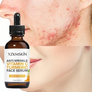 OEM ODM Facial Serum Skin Care Brightening Acne Care Remover Anti-wrinkle Pigmentation Moisturizing Whitening Vitamin C Serum