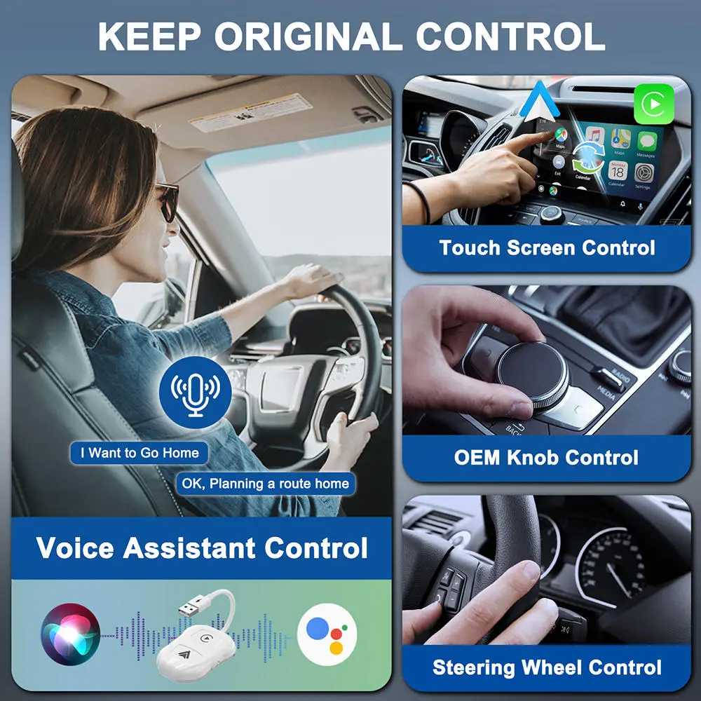 Wireless Carplay Adapter 2 In 1 Multifunction Usb Card Reader Portable Wireless Carplay Adapter supplier