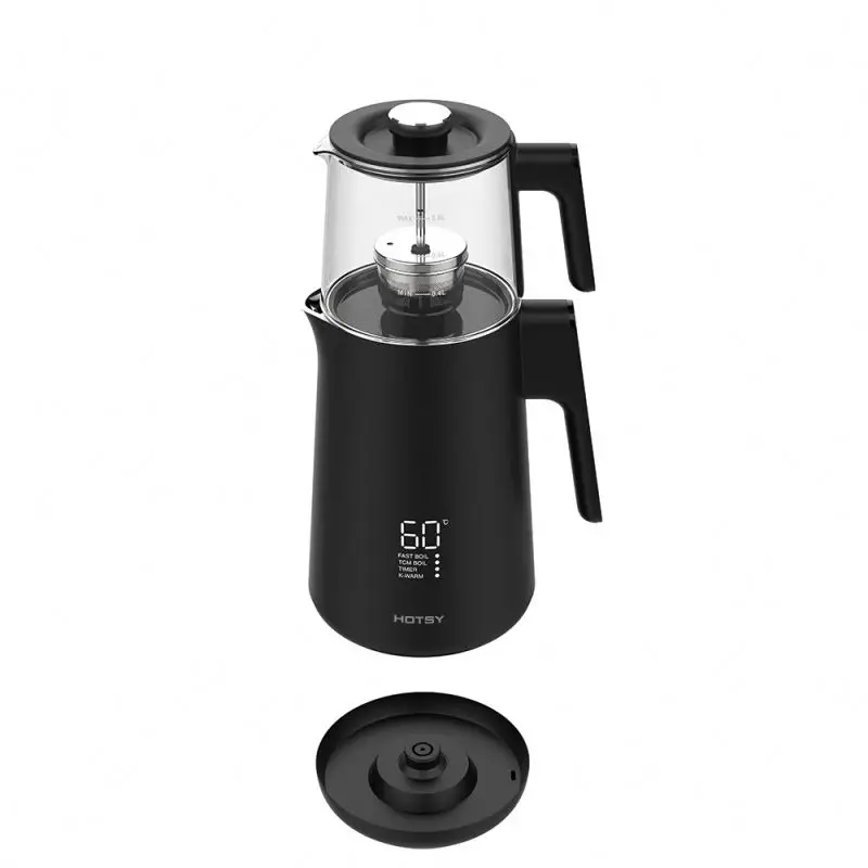 Hervidor Electrical Multipurpose Kettel Wasserkocher Design 500W Electric Teapot Boiler 220V Watercooker Glass Thermal Kettle