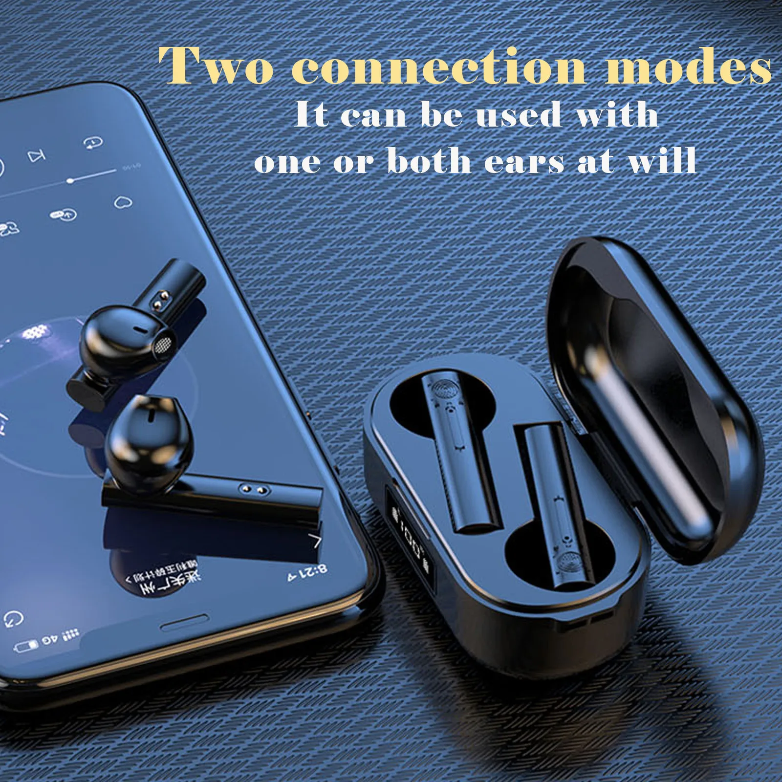 
 Китай светящиеся низкие задержки tws наушники ecouteur производитель Беспроводные наушники с микрофоном в ухо  