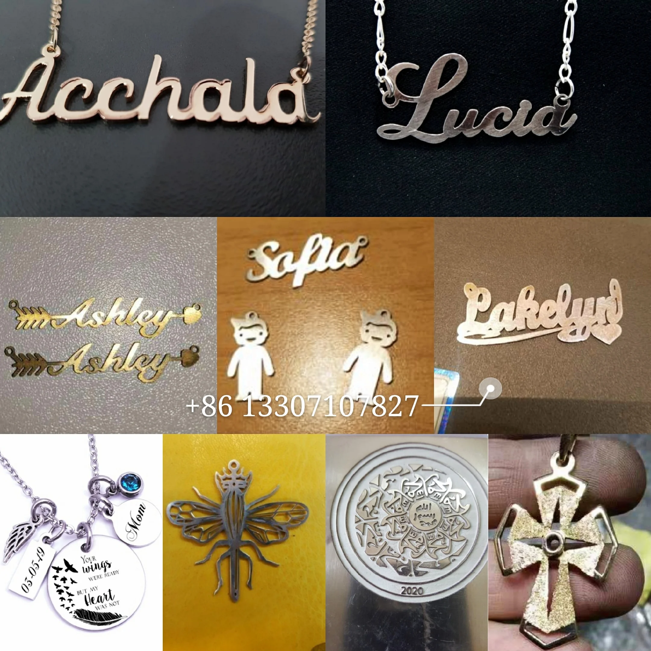 Gold Chain Making Machine Jewellery Machines Stamped Ring Named Ring Laser Engraving Machine