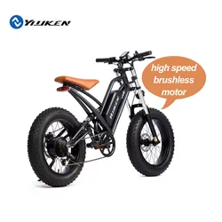 750W Big Power Electric motorcycles for Adults electric bicycle cheap price Ebike 20 Inch Fat Tire electric bicycle