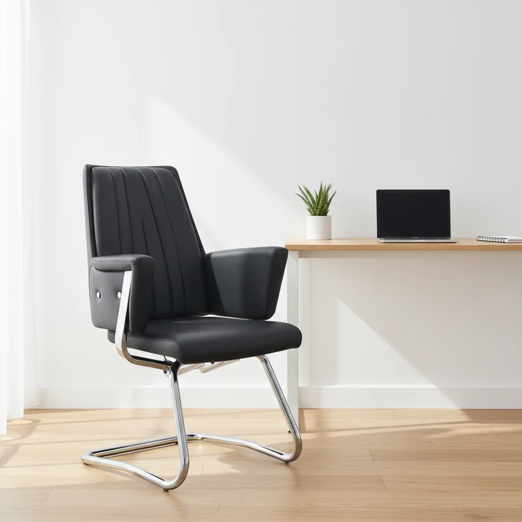 Modern Ergonomic PVC Leather Executive Chair with Adjustable Height 5