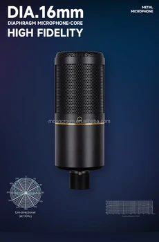 ZX-320 Condenser Microphone - Professional Live Streaming