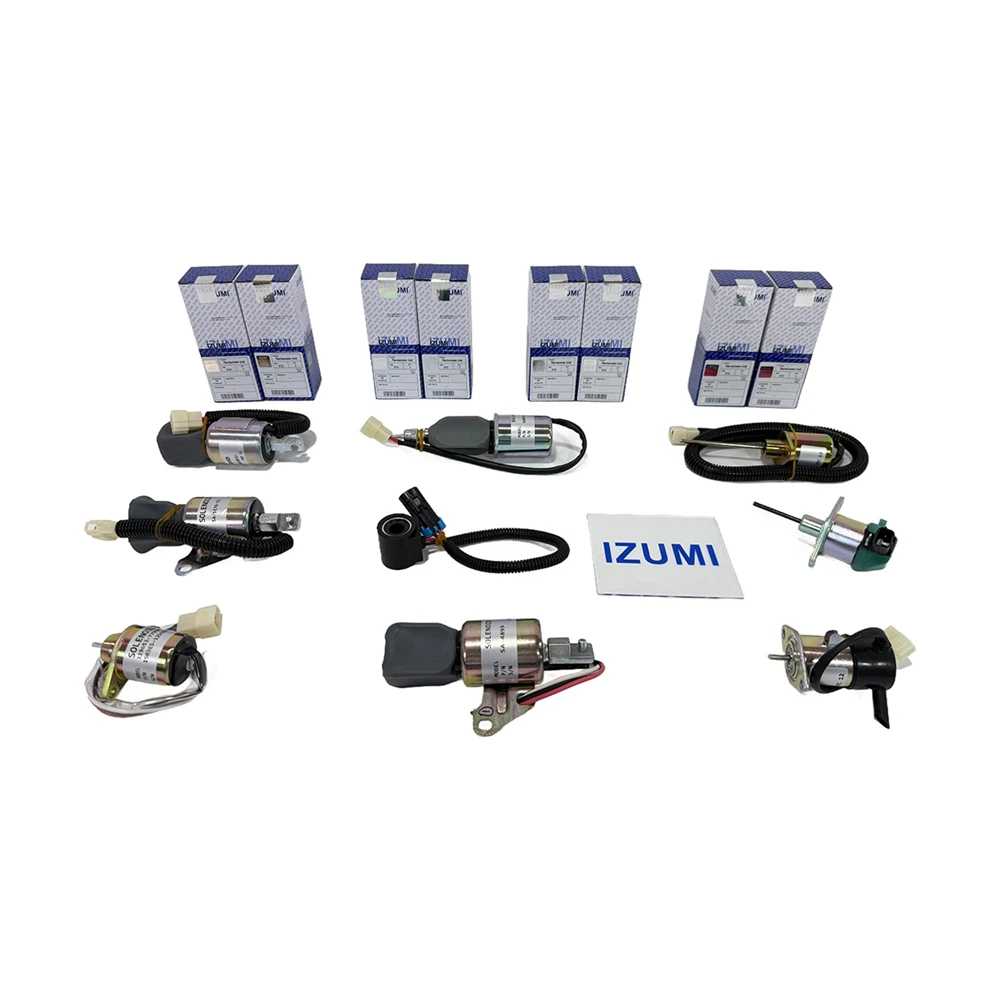 IZUMI 1003, 1103, 1003A-33, 103-10, 1103A-33, Stop Solenoid Valve for Perkins