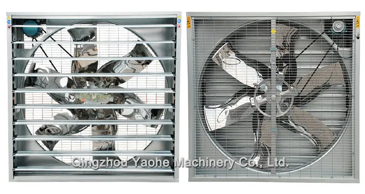 Electric Agriculture Exhaust Fan, 50-Inch, Solar, 1380 - detail 2