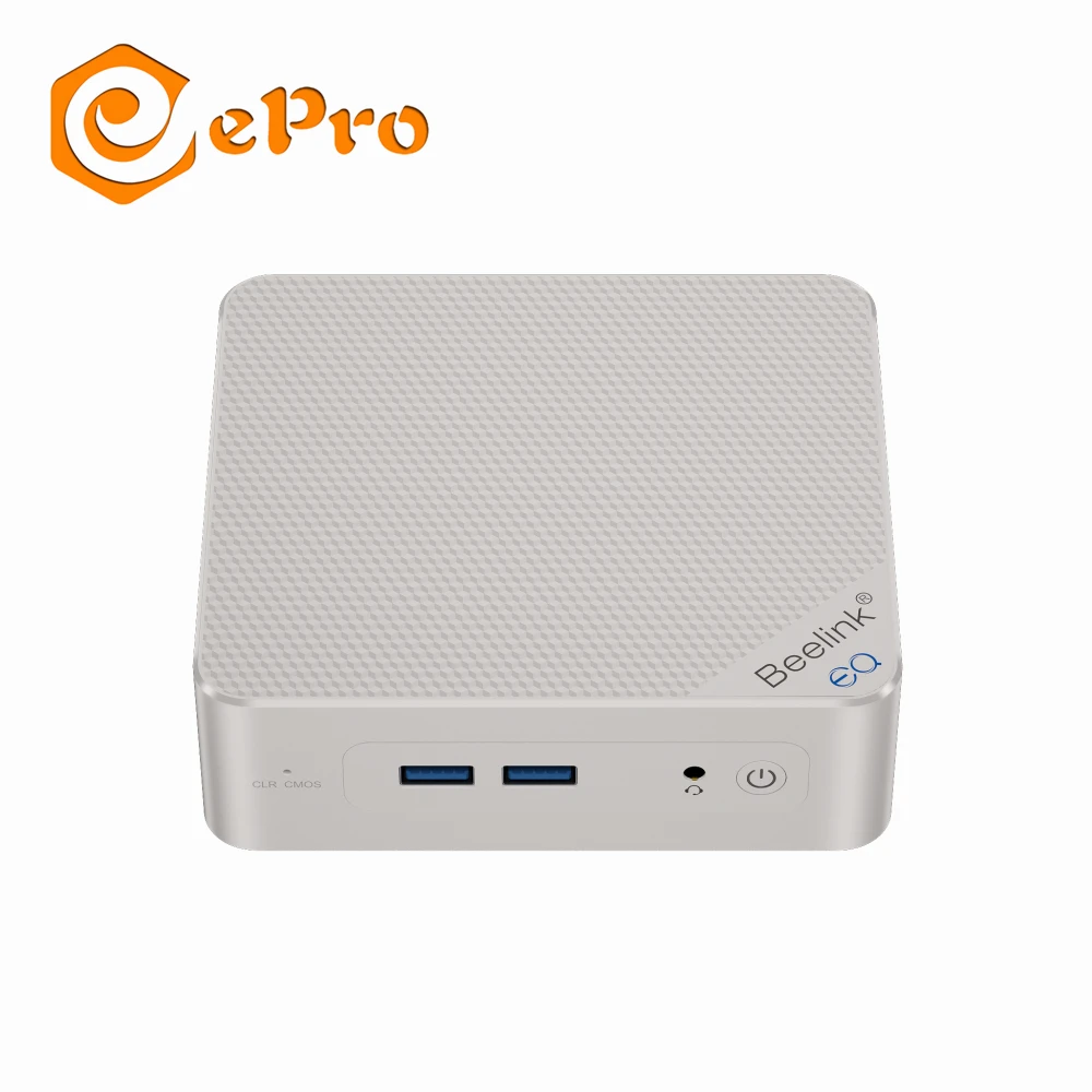 Beelink EQ12 PRO - Fast Mini PC with Intel N305 & 16GB RAM