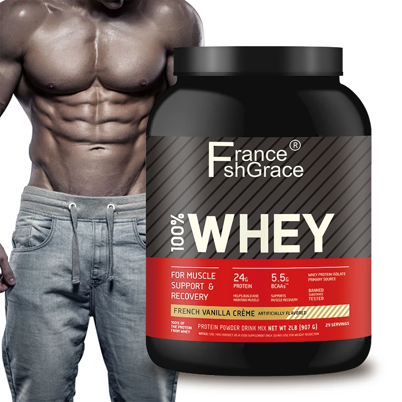 Whey Protein Powder Supplement for Muscle Support and Maintenance