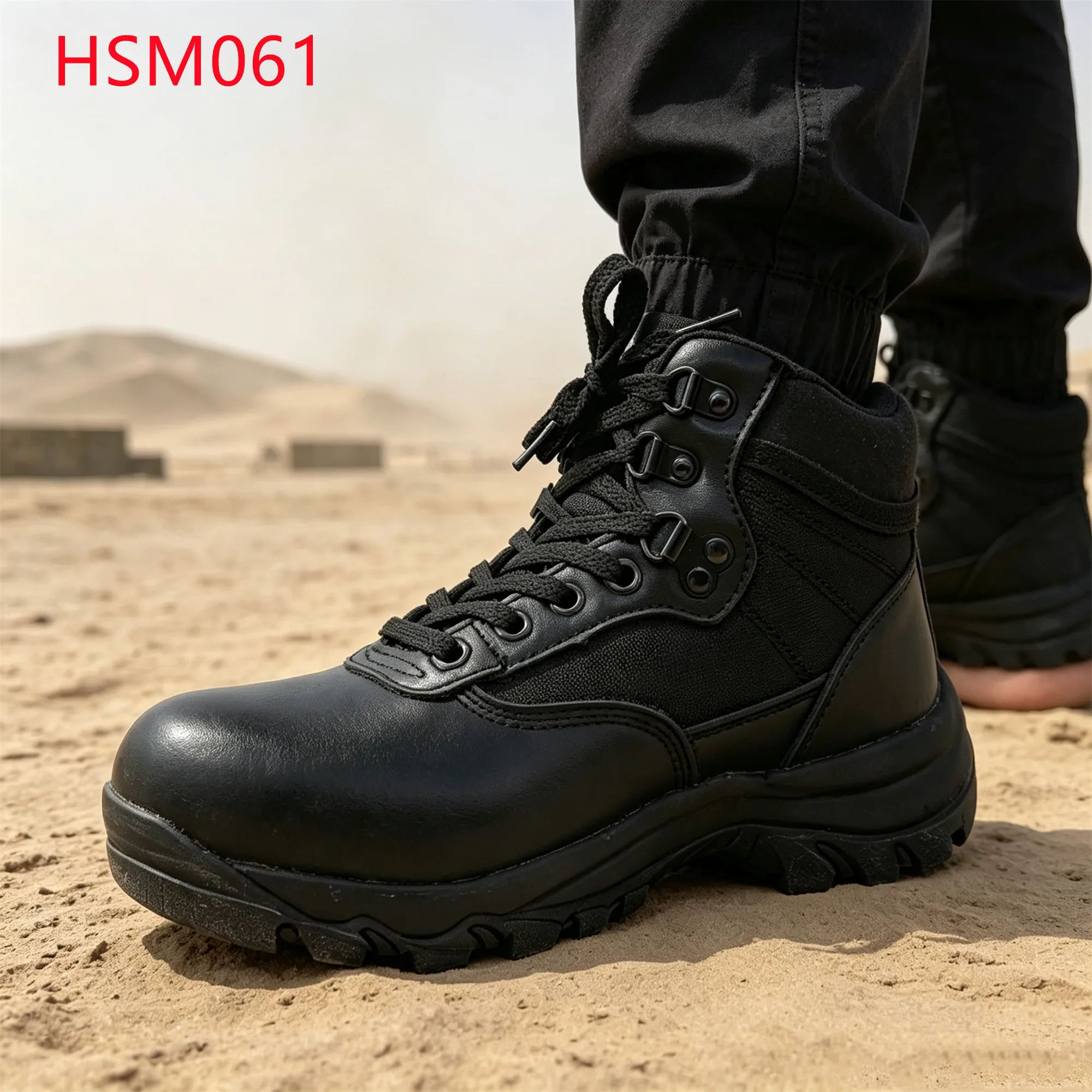 LXG,Finland Popular Anti-impact EVA+rubber Sole Combat Boots Uneven Ground Speed Lace Style 3 Inch Tactical Gear Boots HSM061