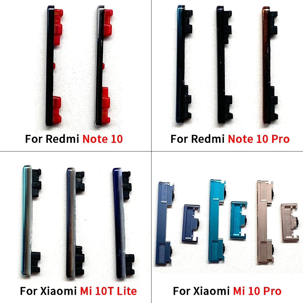 Pulsante Power E Volume Per Xiaomi Redmi Note 10 Pro - Ricambio Flex Circuito - Foto 4