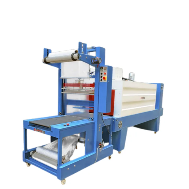 TF6540SA+BS5540M Semi- Automatic sleeve sealing & Shrink Packing Machine (Sleeve Type)