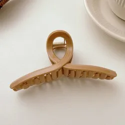 2023 бежевый цвет мокко геометрический Лидер продаж заколки для волос дешевые