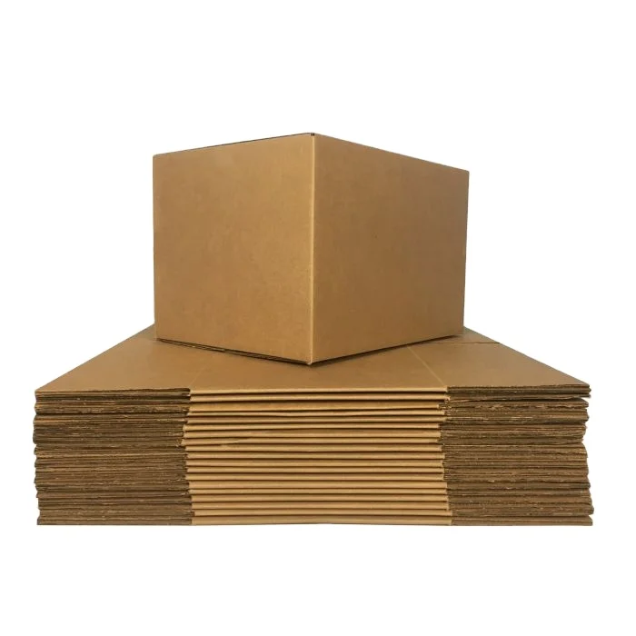 Customized Corrugated Cardboard Boxes Shipping Containers  Parcels Transportation Packaging Recyclable Materials