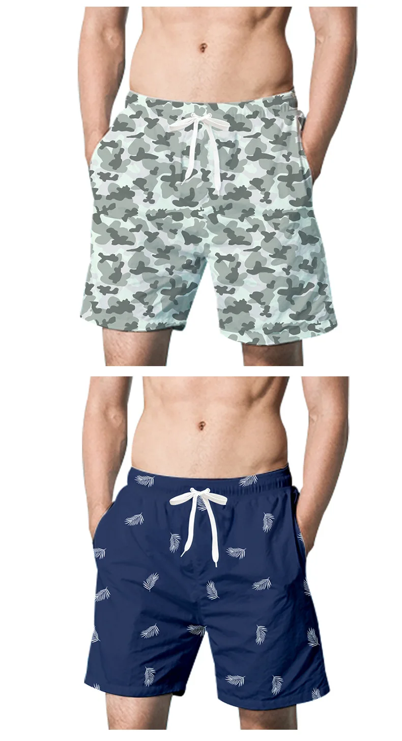 Quick Dry Swim Shorts Lining Swimwear Bathing Suits Men Swim Trunks with Mesh31_voghion.com