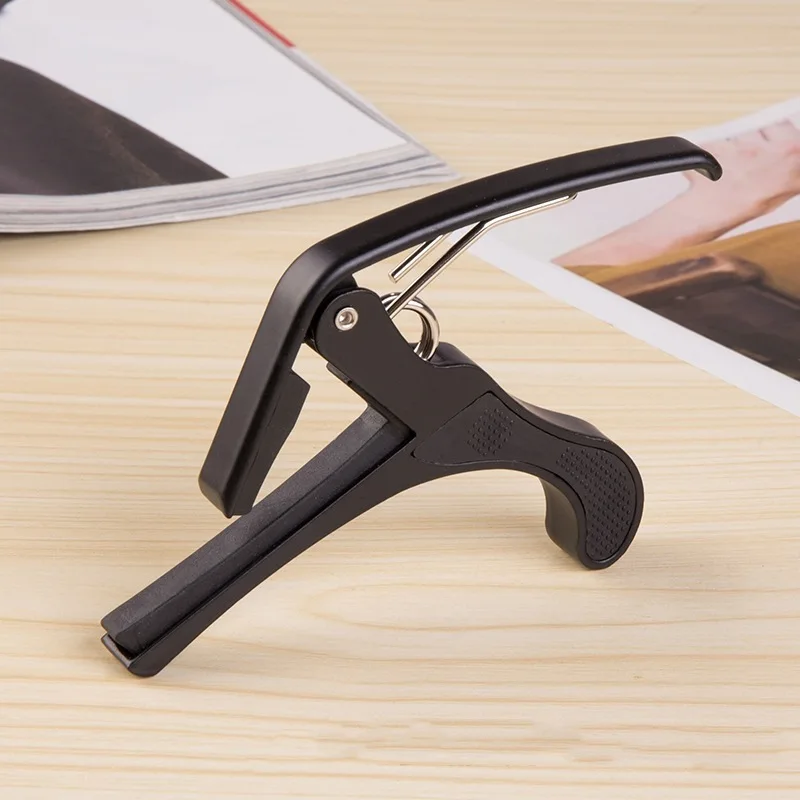 High Quality Zinc Alloy Guitar Capo Best Acoustic Shark Capo for Stringed Instruments Free Sample Available