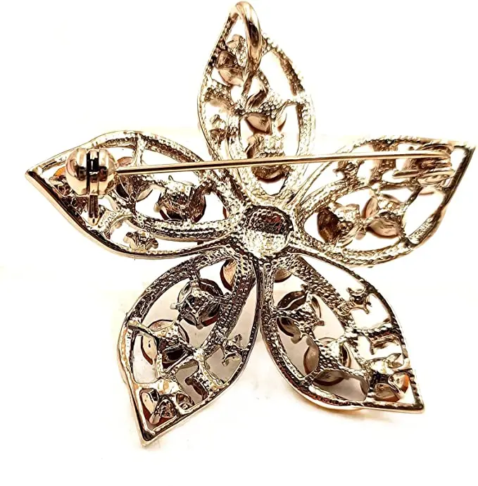 Wholesale Popular Ornaments Pearl Pin Brooch Gold Crystal China ...