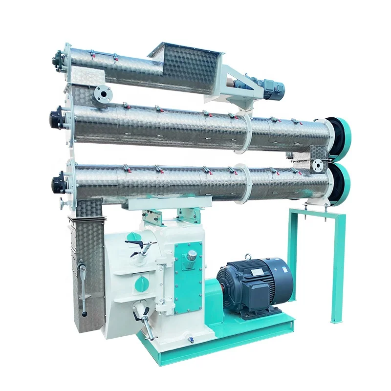 Heavy-Duty Poultry Feed Pellet Machine for High-Efficiency Farming Chicken Feed Mill Broiler Feed Granulator
