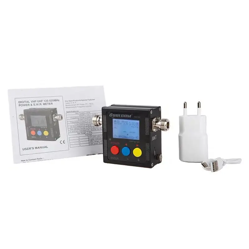 Surecom SW-102 125-525Mhz パワー&SWR計 Amazon.co.jp: Mcbazel Surecom SW-102デジタルVHF UHF 125