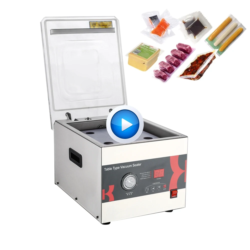 Vacuum Sealer Machine Commercial Food Chamber Seal Vacuum Packaging Machine