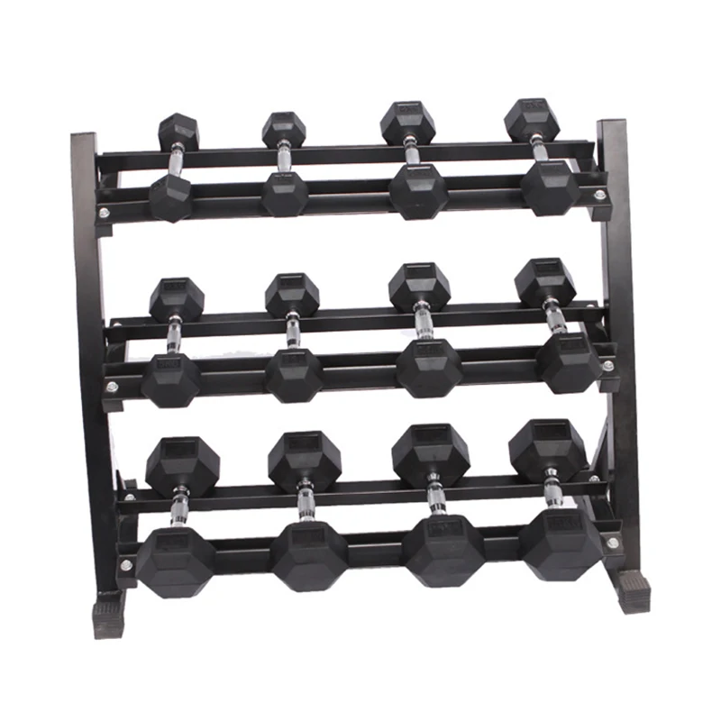 Gym Equipment Dumbbell Rack 3tier Commercial Dumbbell Rack Dumbbell