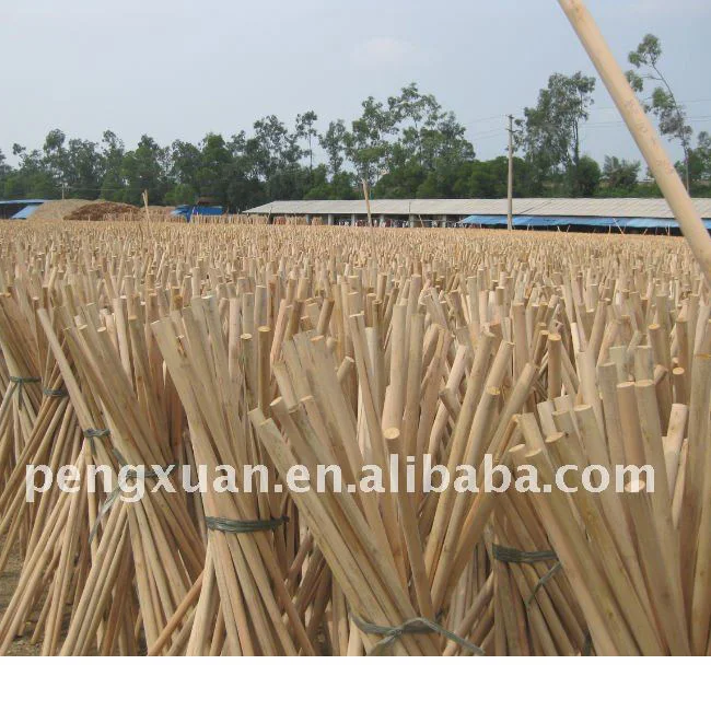 Factory Supply Well Straight Round Pine Wood Lumber Wooden Handle for Garden Tools Shovel